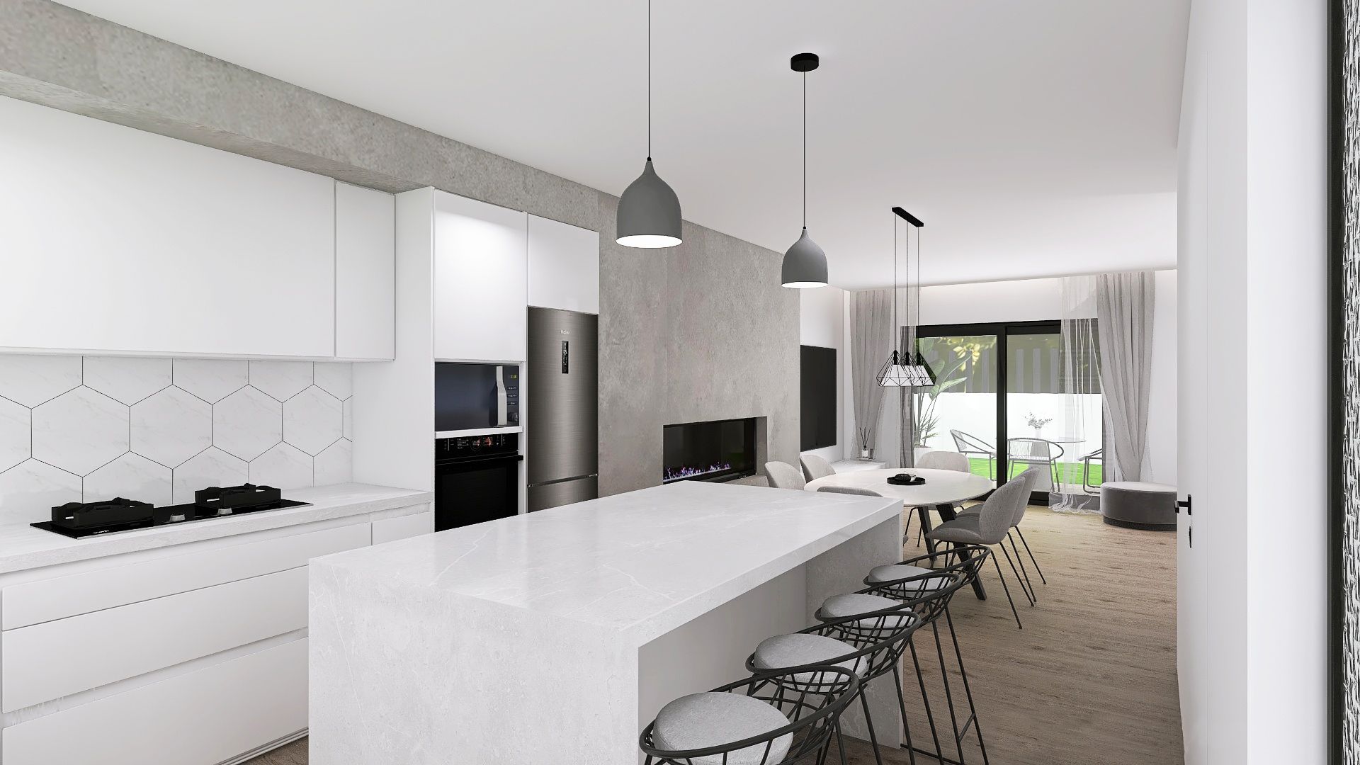 Kitchen of Single-family semi-detached for sale in Les Borges del Camp  with Heating, Private garden and Terrace
