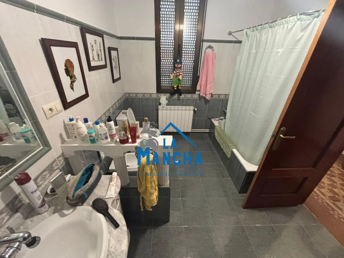 Baño de Casa o chalet en venta en Hoya-Gonzalo con Calefacción, Jardín privado y Amueblado