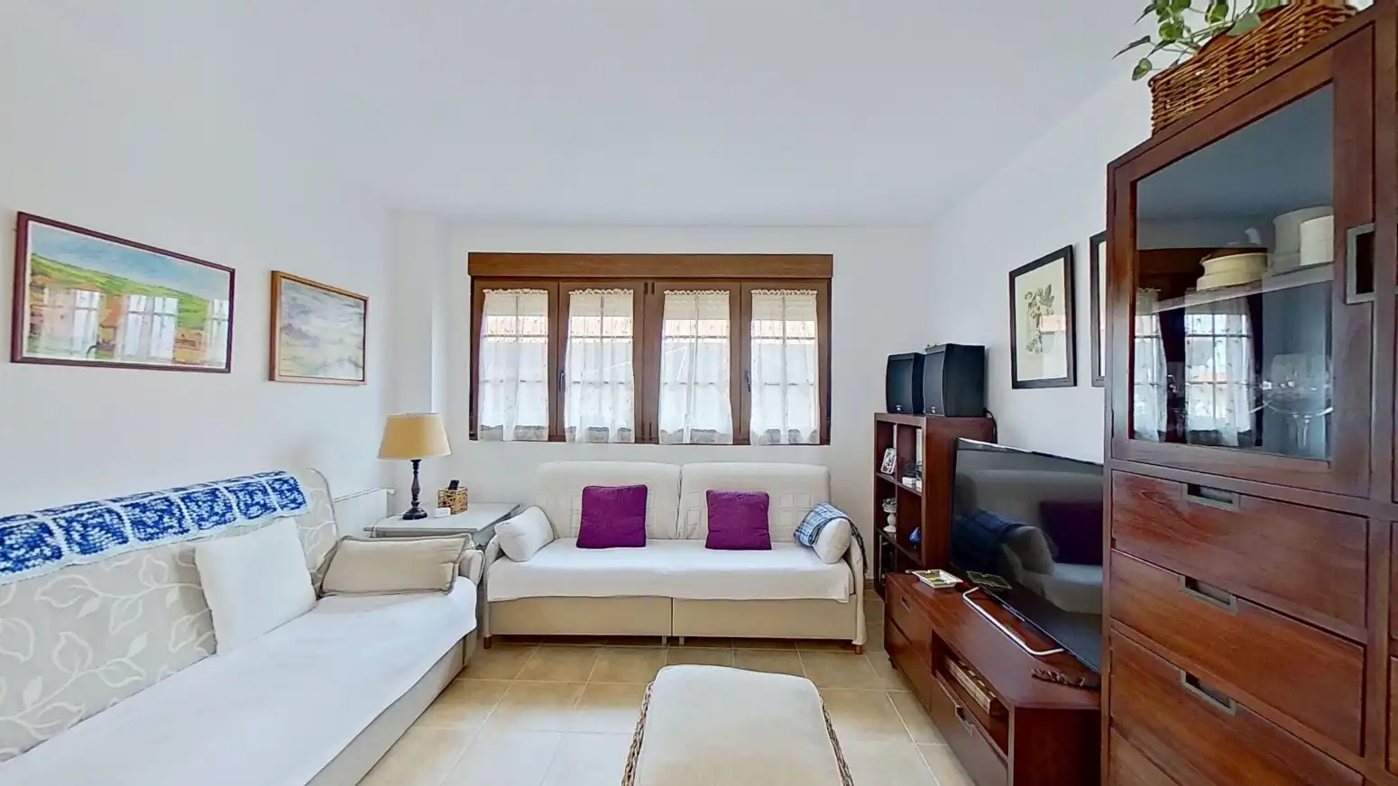 Living room of Detached homes for sale in Suances  with Heating, Parquet flooring and Terrace
