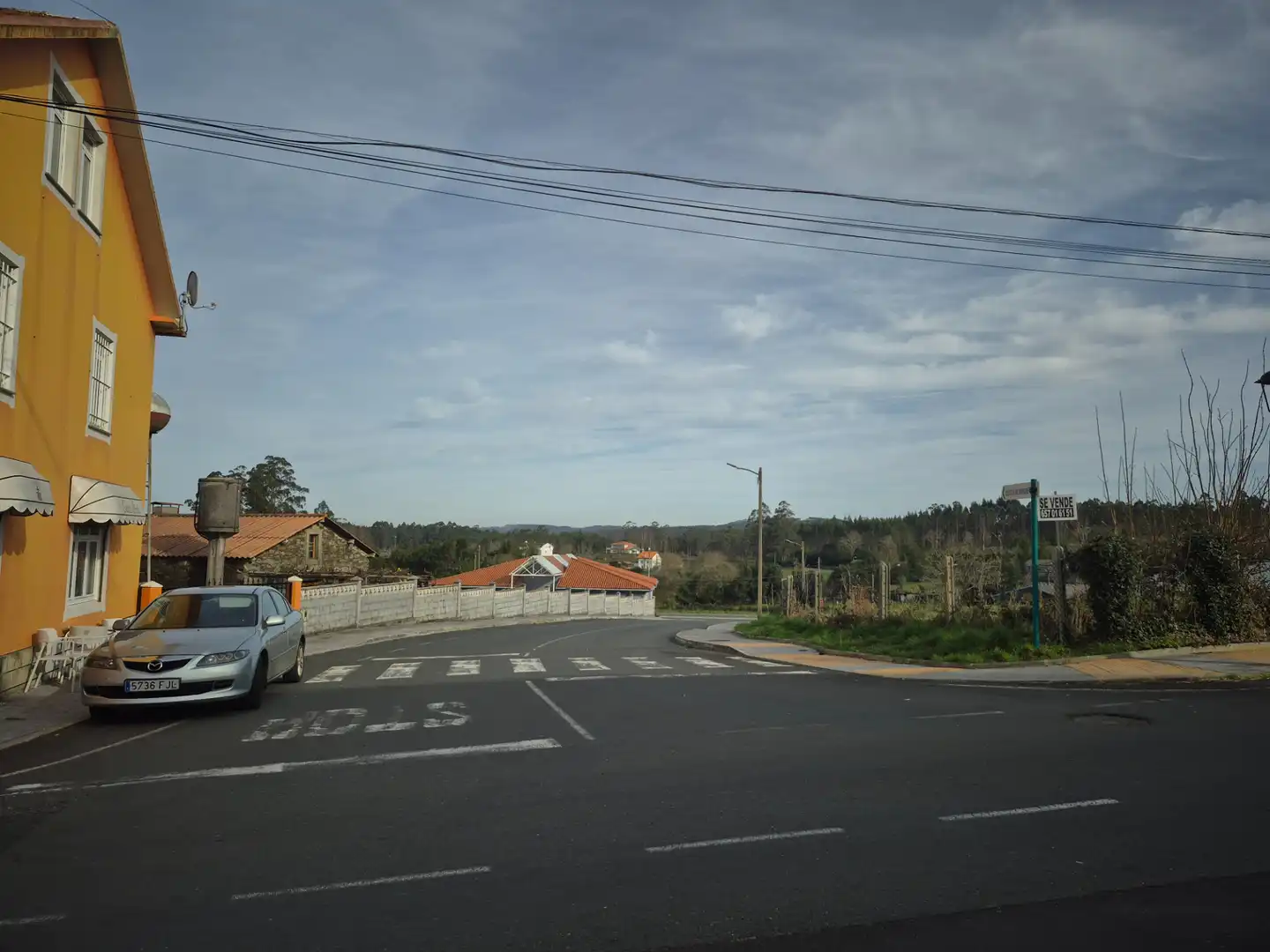 Vista exterior de Casa o chalet en venta en Moeche con Jardín privado, Trastero y Amueblado
