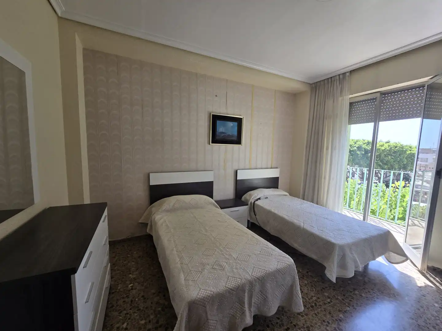 Schlafzimmer von Wohnung zum Verkauf in Castellón de la Plana / Castelló de la Plana mit Abstellraum und Balkon