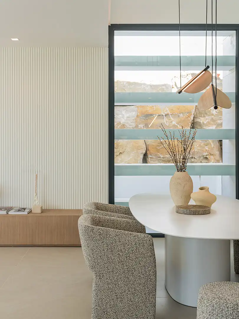 Comedor de Casa o chalet en venta en Estepona con Aire acondicionado, Calefacción y Jardín privado