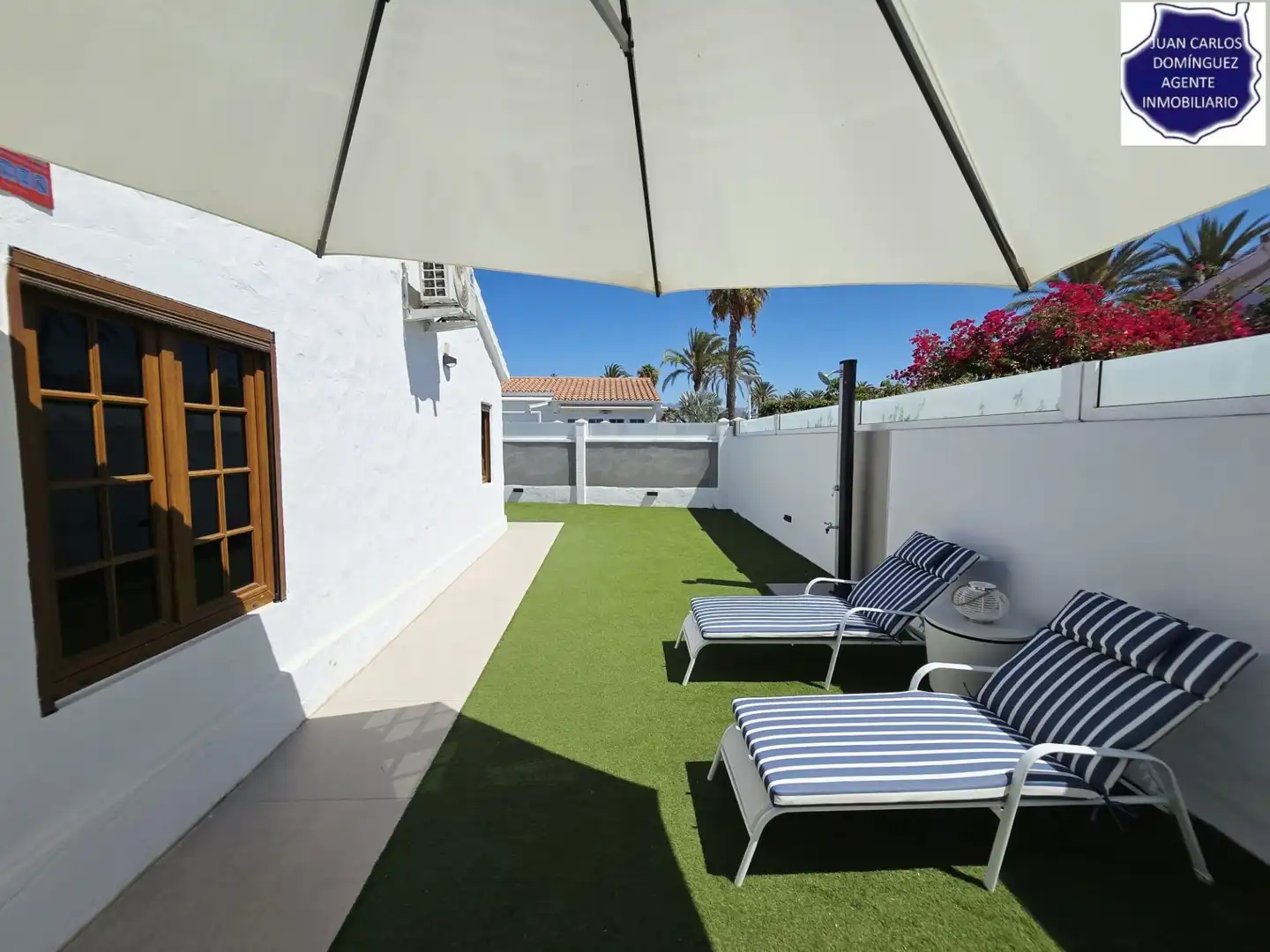 Terraza de Casa o chalet de alquiler en San Bartolomé de Tirajana con Aire acondicionado, Jardín privado y Terraza