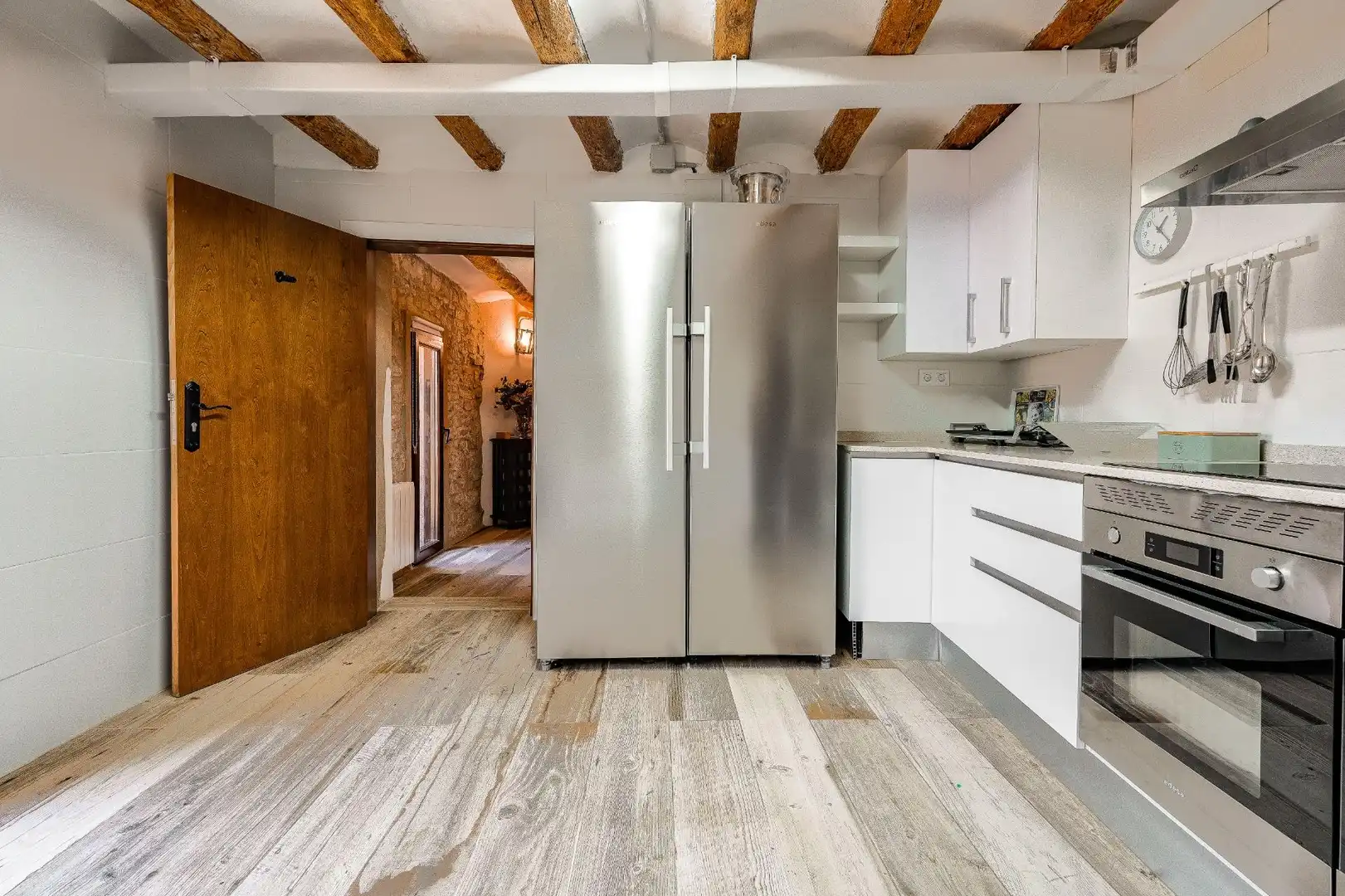 Cocina de Casa o chalet en venta en Ribera d'Ondara con Aire acondicionado, Calefacción y Terraza