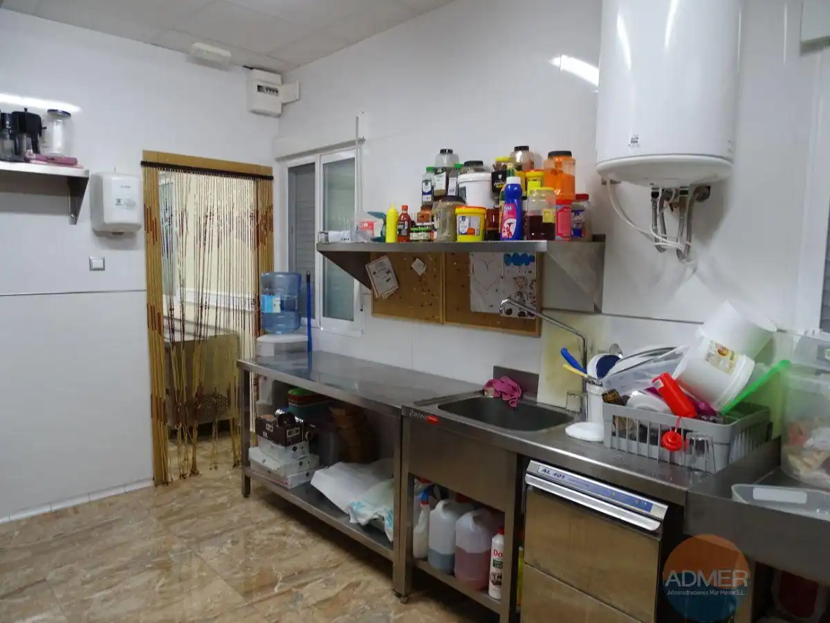 Kitchen of Flat for sale in San Javier  with Air Conditioner, Terrace and Storage room