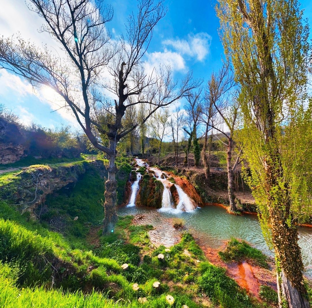 Vista exterior de Casa o xalet en venda en Tubilla del Agua amb Calefacció, Jardí privat i Parquet