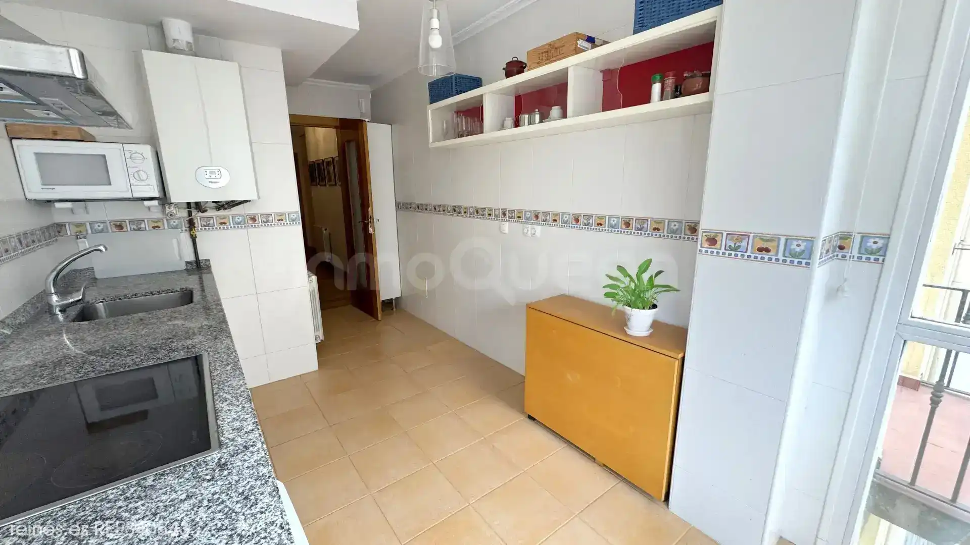 Kitchen of Flat for sale in Reinosa  with Heating, Terrace and Furnished