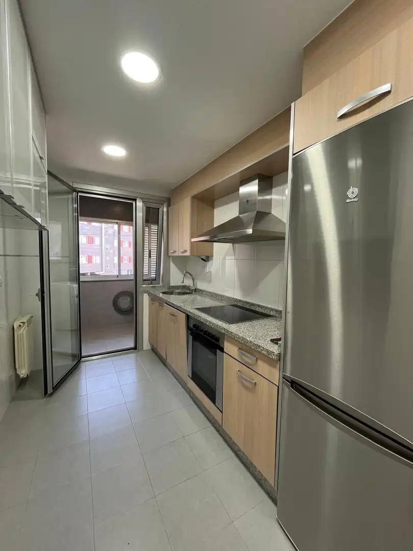 Kitchen of Flat for rent in Cambre   with Heating and Storage room