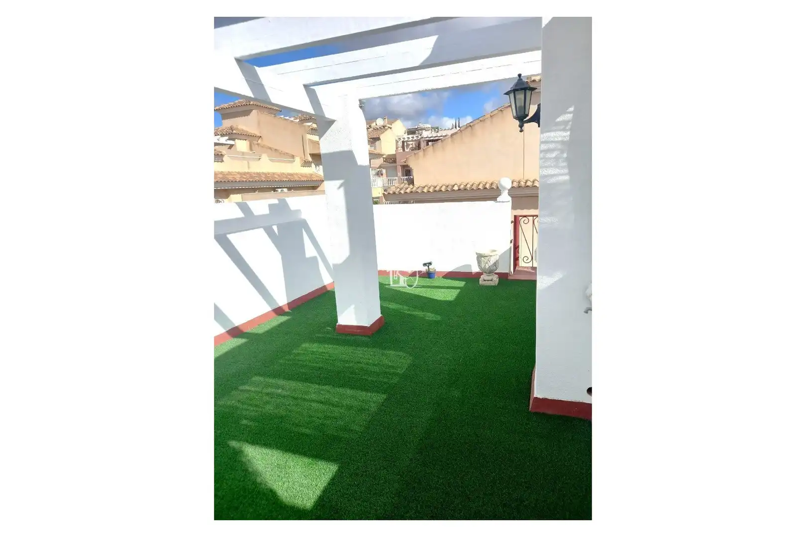 Terrassa de Casa adosada de lloguer en Orihuela amb Aire condicionat, Jardí privat i Terrassa