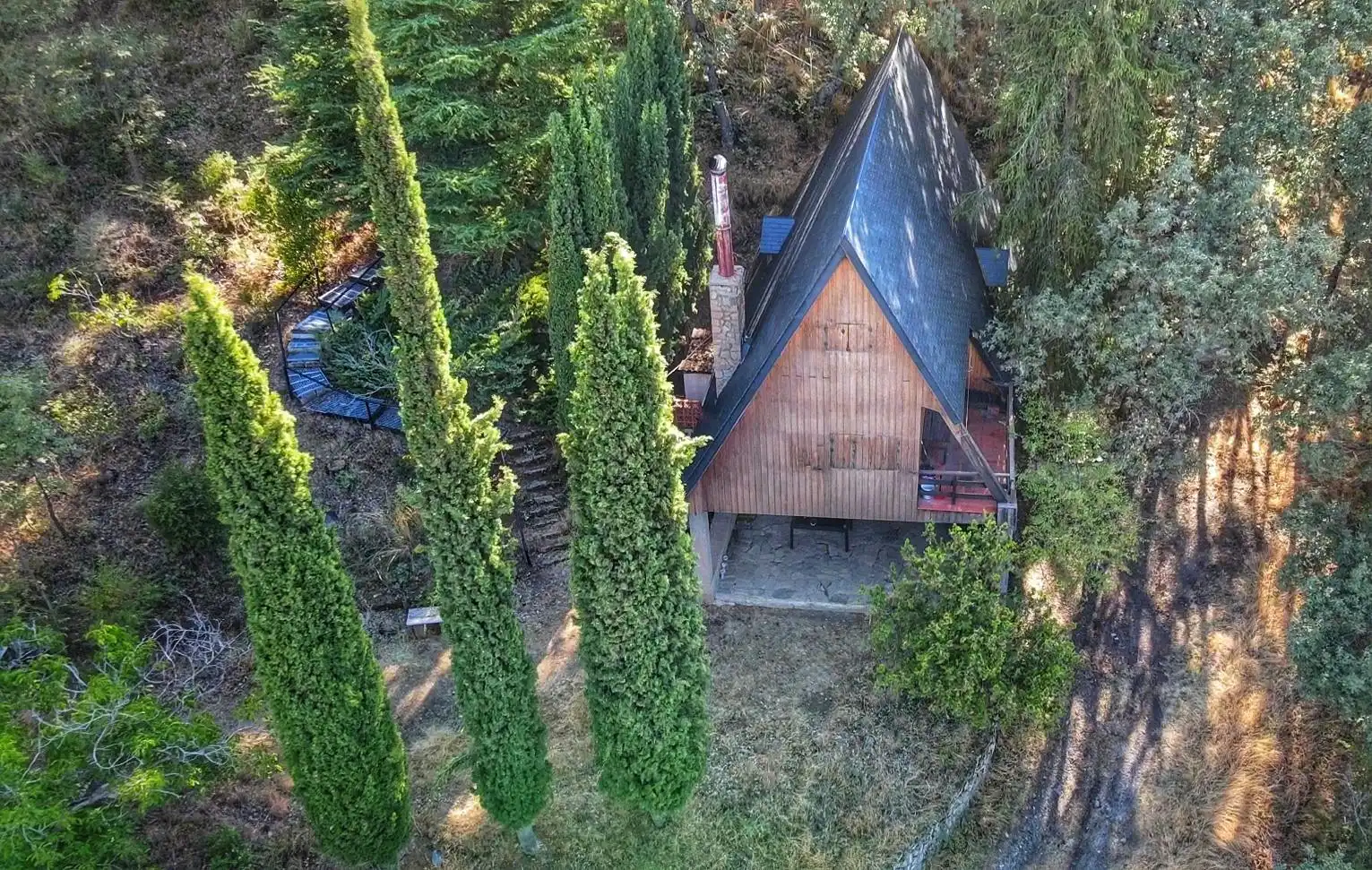 Vista exterior de Casa o chalet en venta en Güéjar Sierra con Calefacción, Jardín privado y Terraza