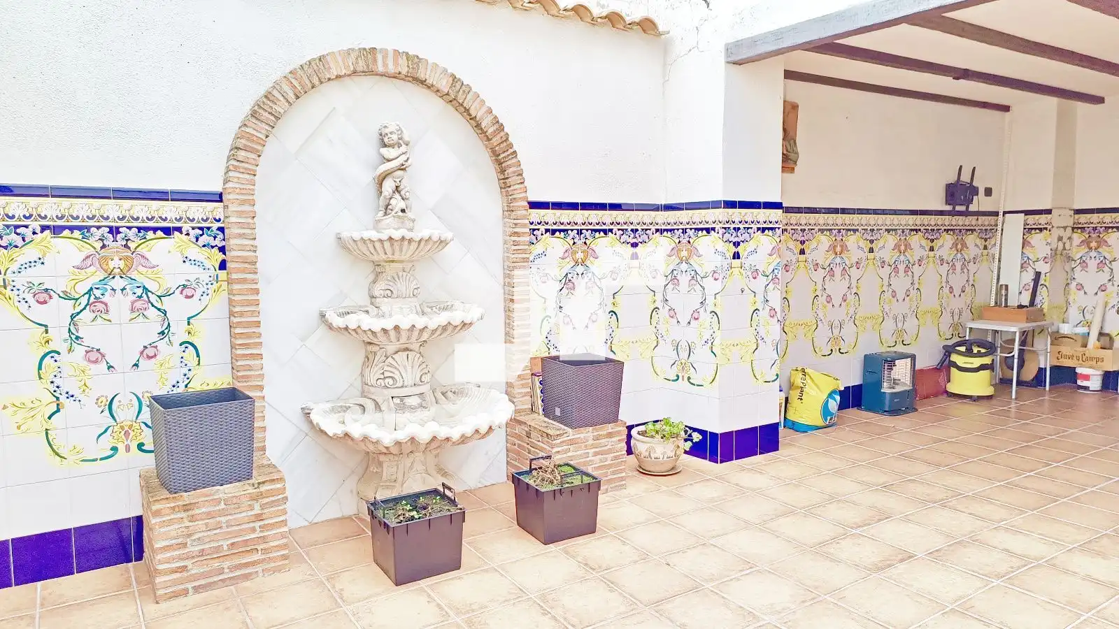 Jardí de Casa o xalet en venda en Burriana / Borriana amb Aire condicionat