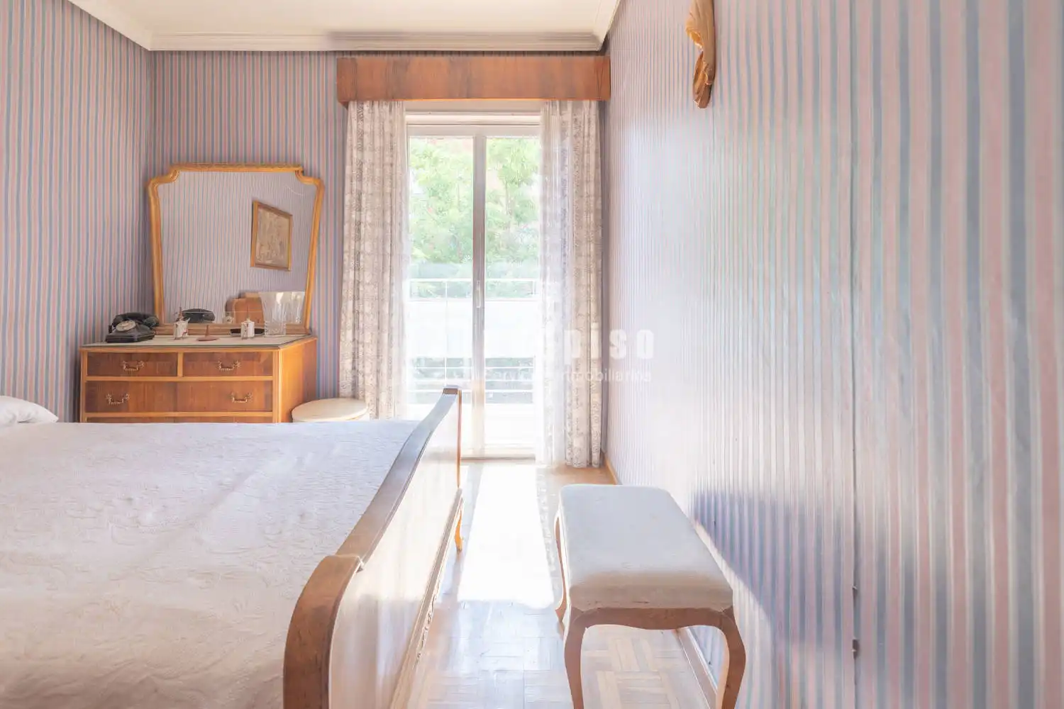 Bedroom of Flat for sale in Madrid  with Heating and Terrace