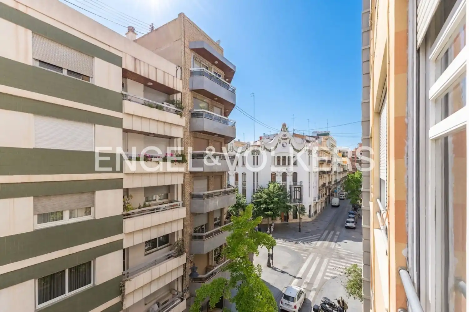 Vista exterior de Pis de lloguer en Valencia amb Aire condicionat, Calefacció i Parquet