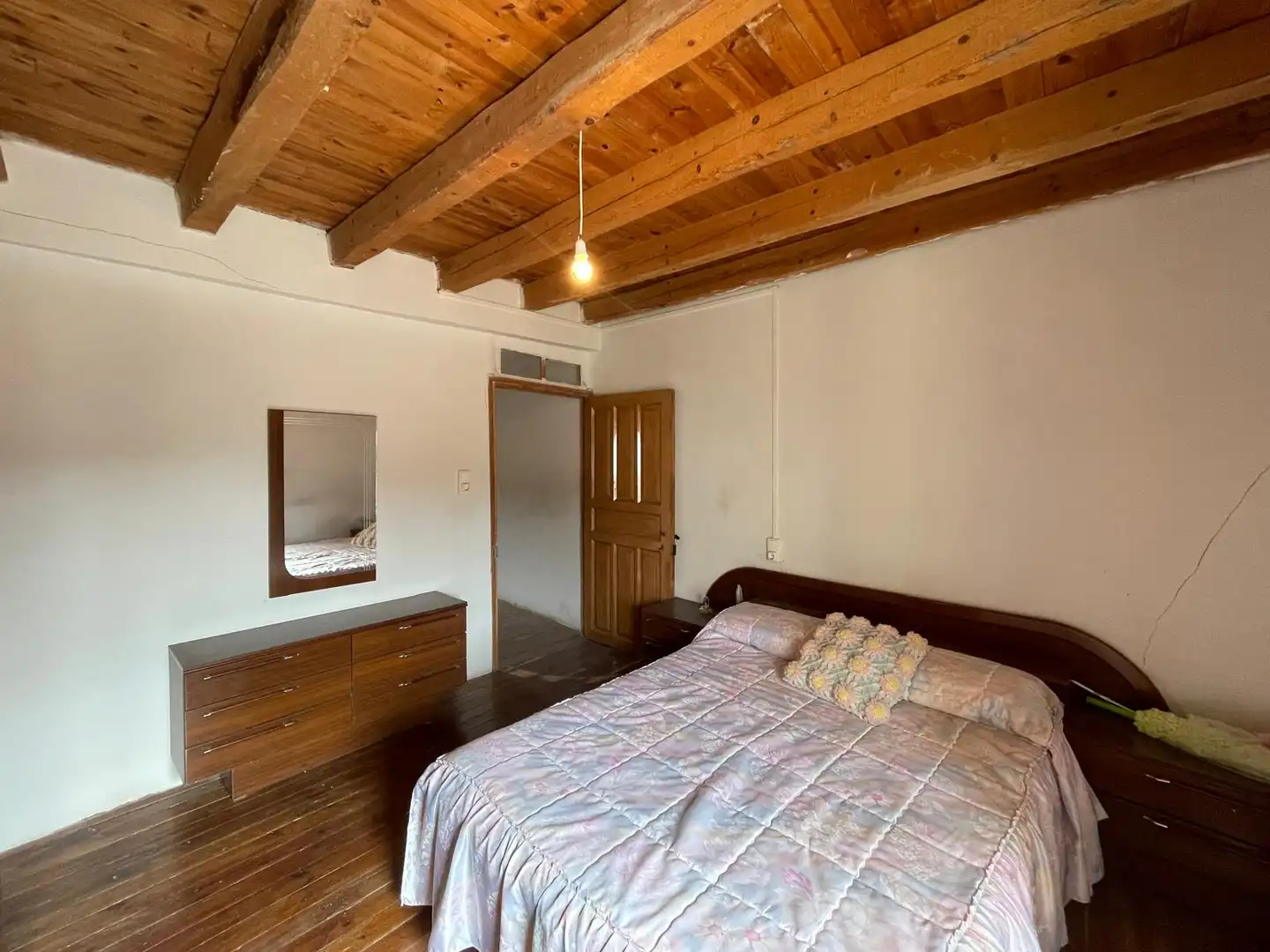 Schlafzimmer von Country house zum Verkauf in Royuela de Río Franco mit Parkett und Abstellraum