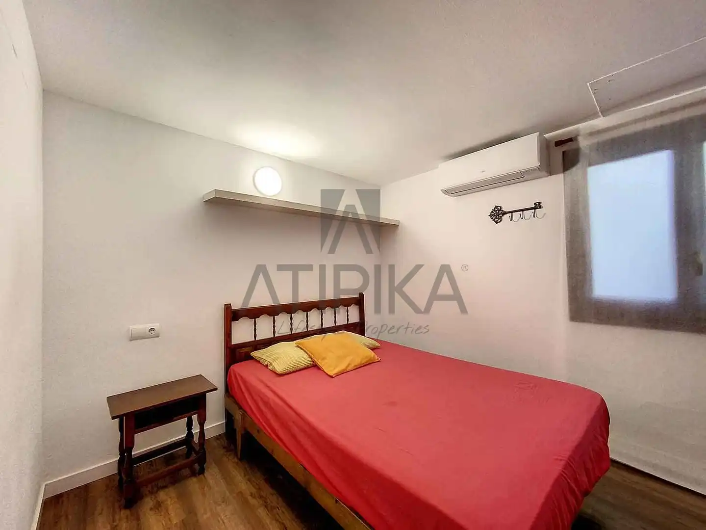 Schlafzimmer von Wohnung zum Verkauf in Sant Lluís mit Klimaanlage, Terrasse und Möbliert