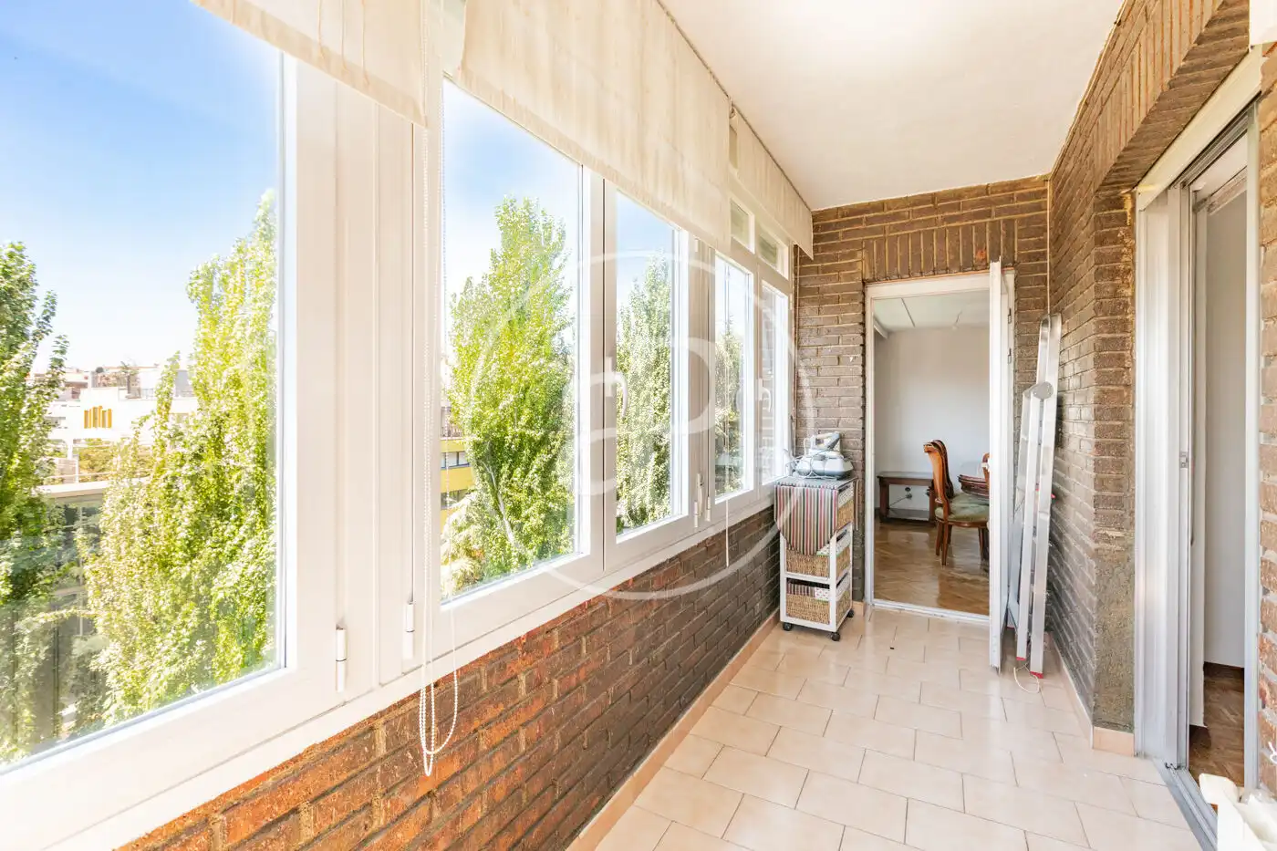 Exterior view of Flat for rent in Madrid  with Air Conditioner, Heating and Private garden