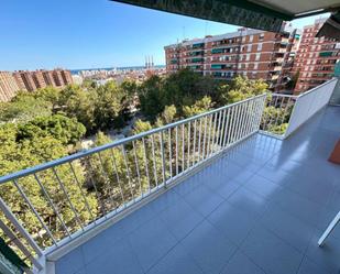 Exterior view of Flat for sale in Badalona  with Air Conditioner and Terrace