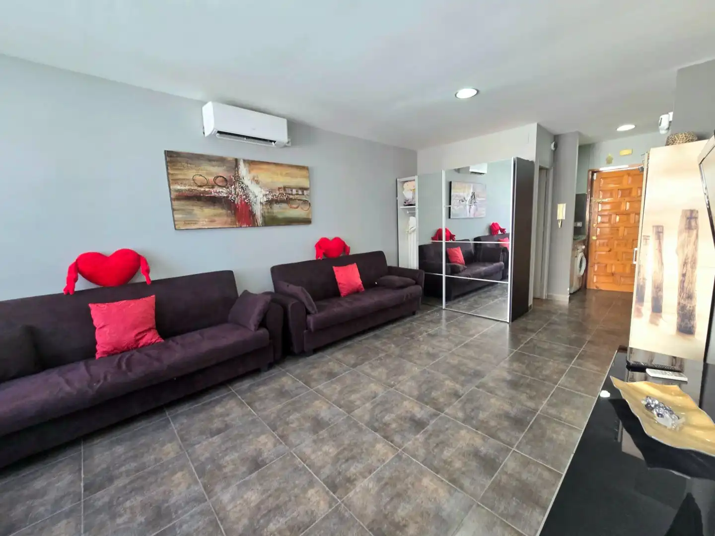 Living room of Study for sale in Torremolinos  with Air Conditioner, Terrace and Furnished