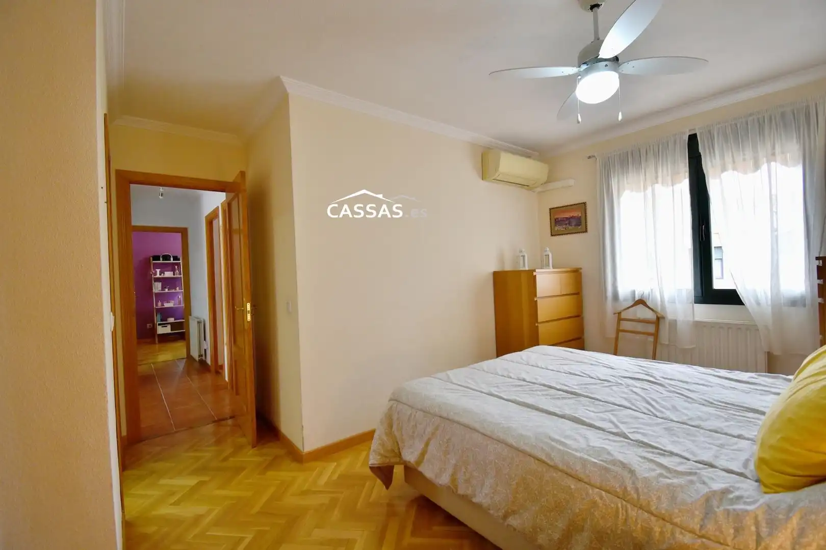 Bedroom of Detached homes for sale in Torrejón de Ardoz  with Air Conditioner, Heating and Private garden