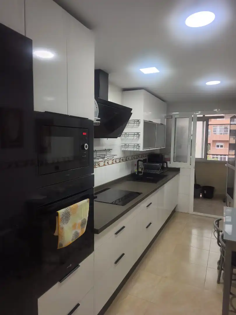 Kitchen of Attic for sale in Melilla  with Air Conditioner, Terrace and Storage room