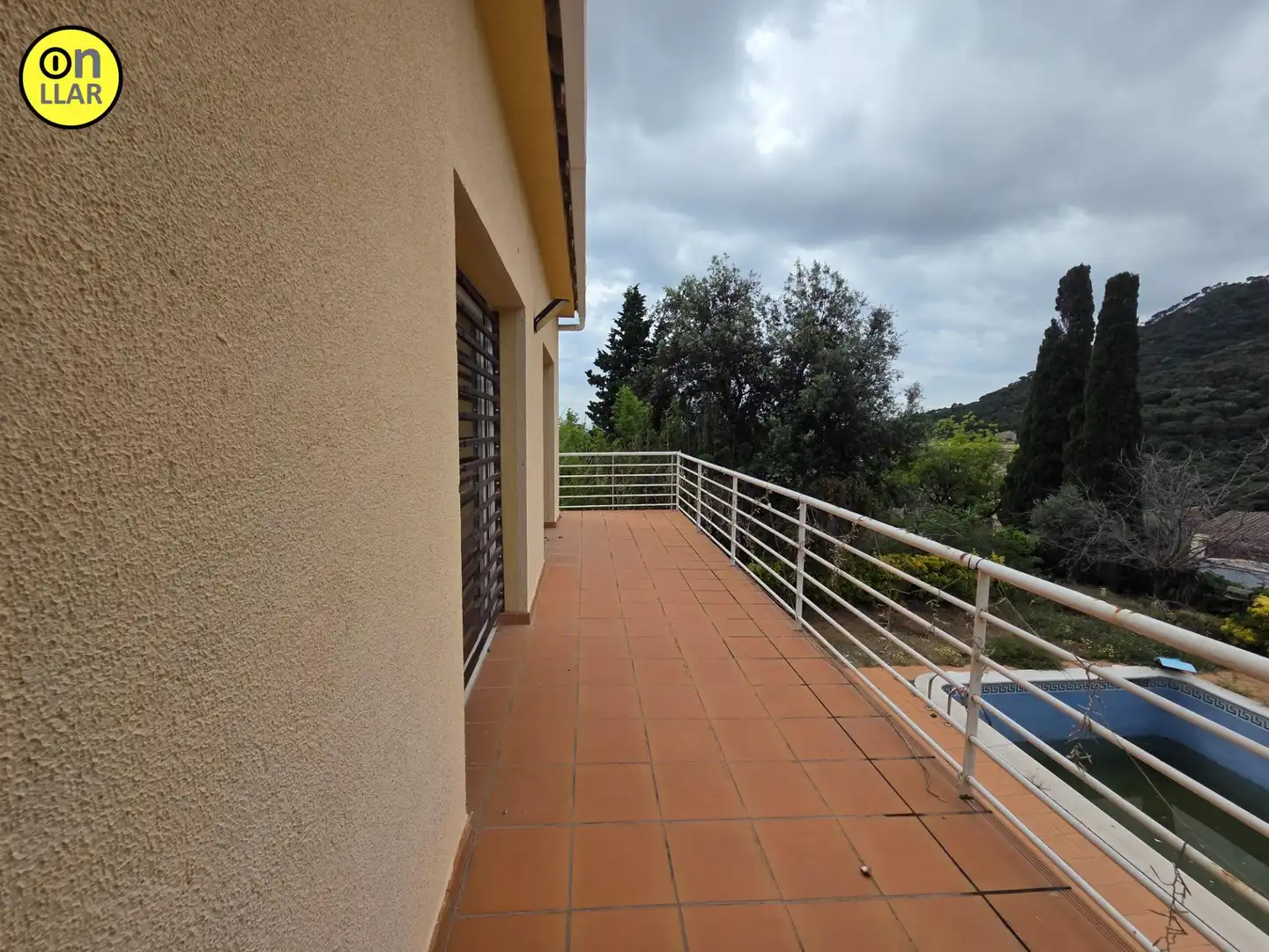 Terrassa de Casa o xalet en venda en Cabrera de Mar amb Piscina comunitària