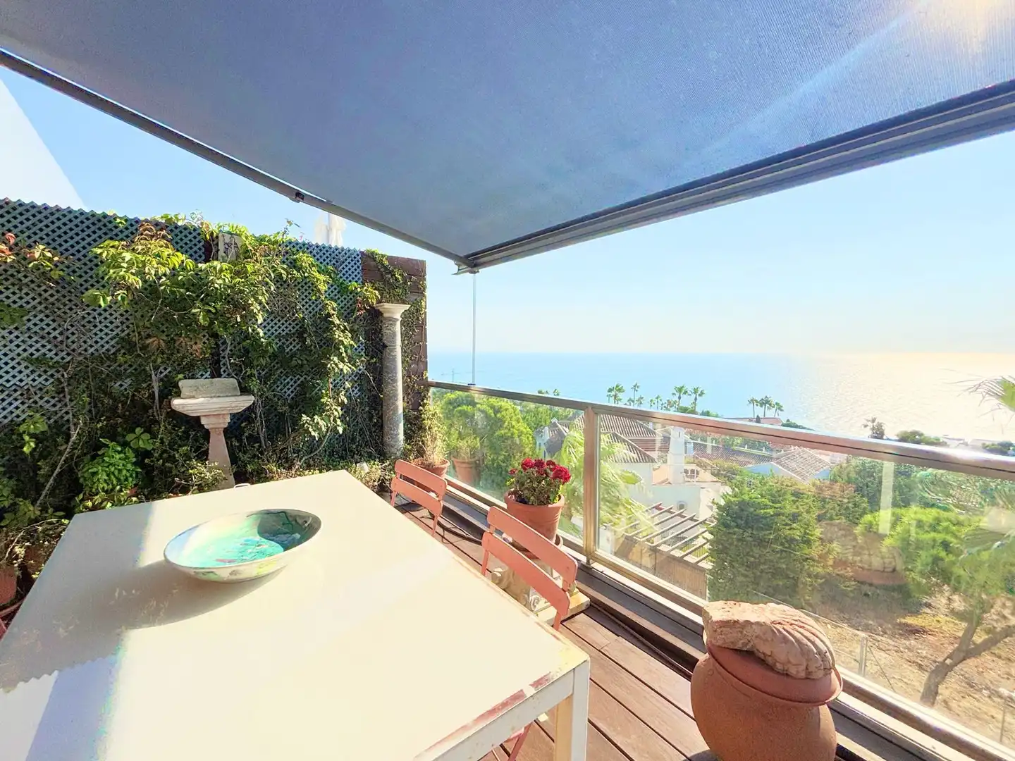 Terraza de Ático en venta en Manilva con Aire acondicionado, Terraza y TV