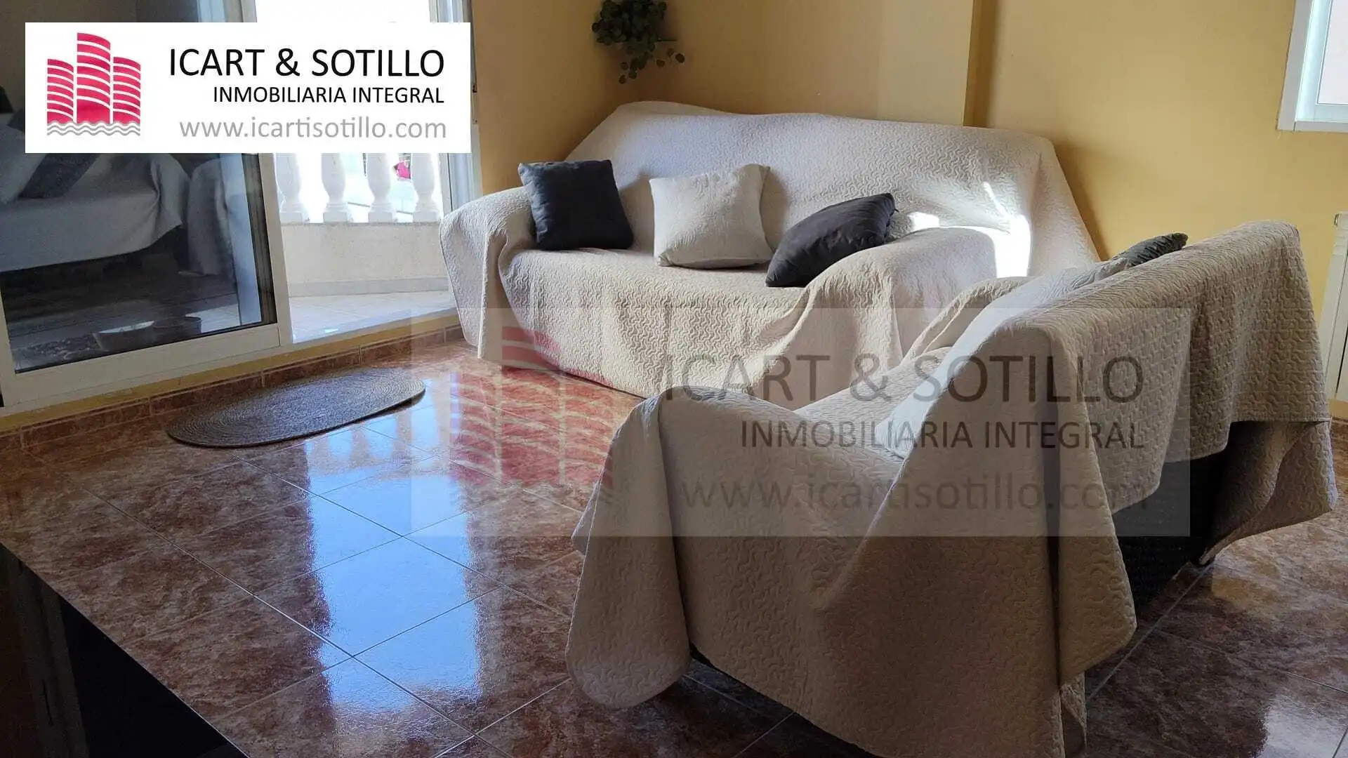 Living room of Flat for sale in Vinaròs  with Heating, Storage room and Furnished