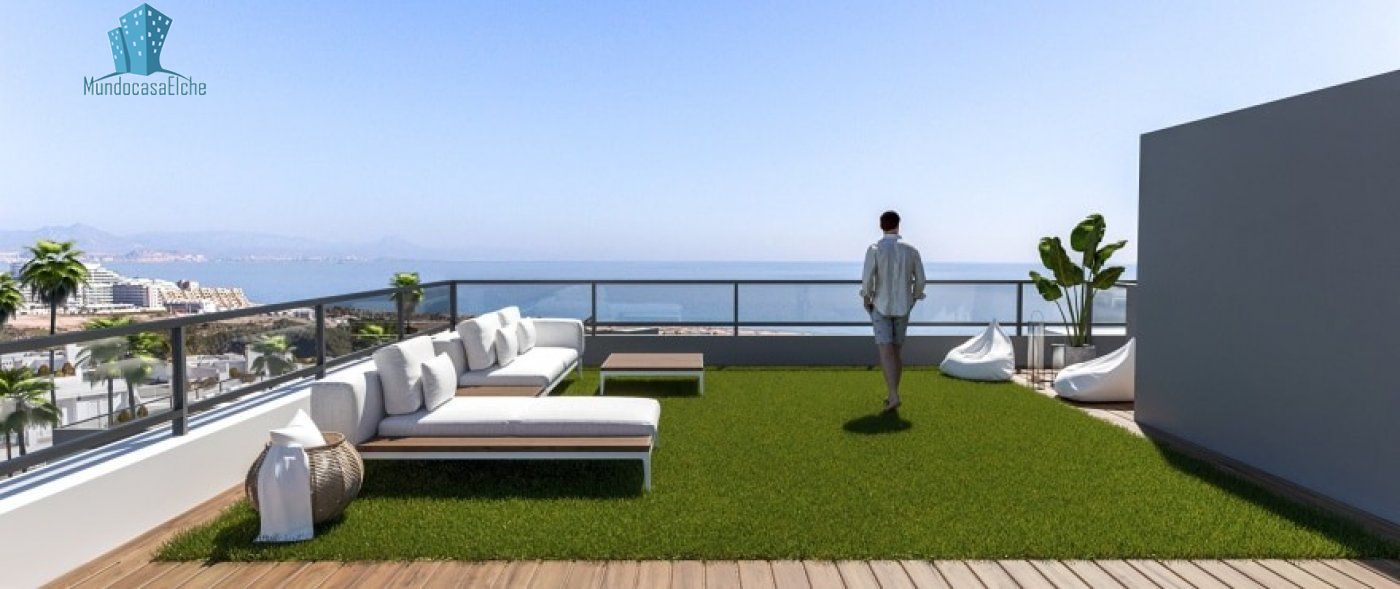 Terrace of Attic for sale in Santa Pola  with Air Conditioner, Heating and Terrace