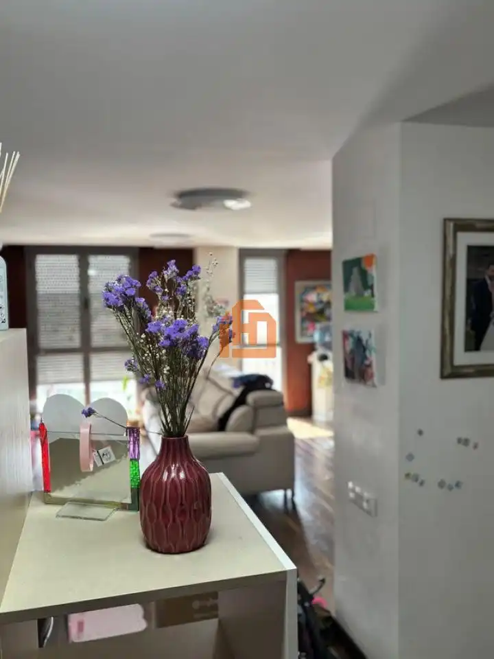 Sala d'estar de Pis en venda en León Capital  amb Calefacció, Parquet i Traster