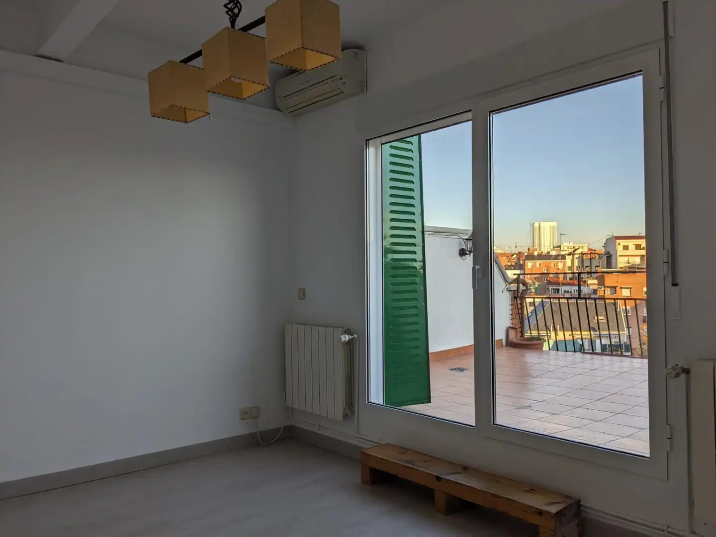 Balcony of Attic for rent in Madrid  with Air Conditioner, Heating and Terrace