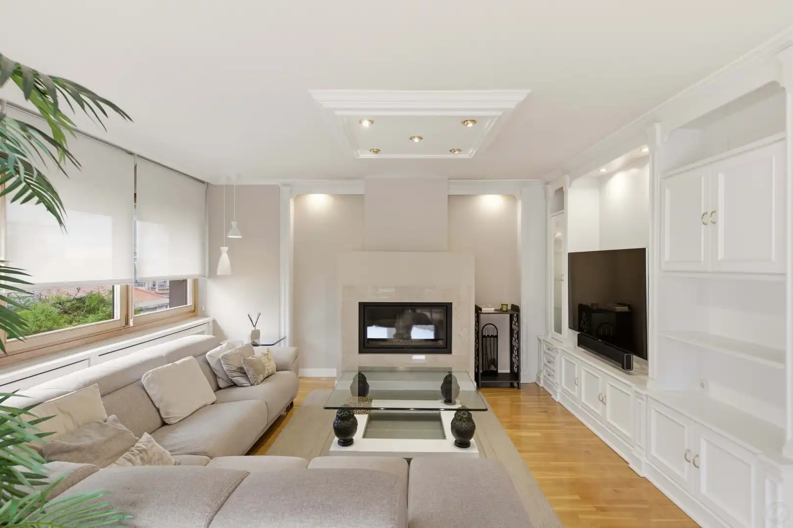 Living room of Duplexes for sale in Girona  with Air Conditioner, Heating and Terrace