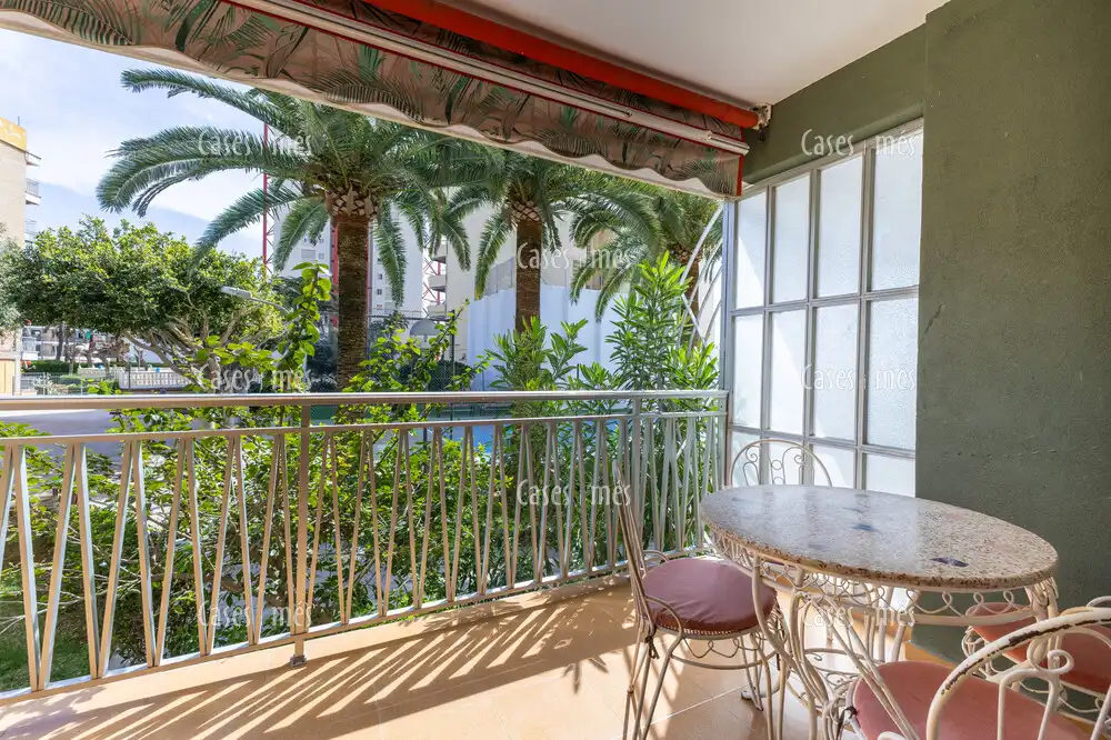 Terraza de Apartamento en venta en La Pobla de Farnals con Terraza, Amueblado y Piscina comunitaria