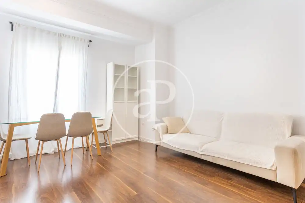 Sala de estar de Piso de alquiler en Valencia con Aire acondicionado, Calefacción y Amueblado