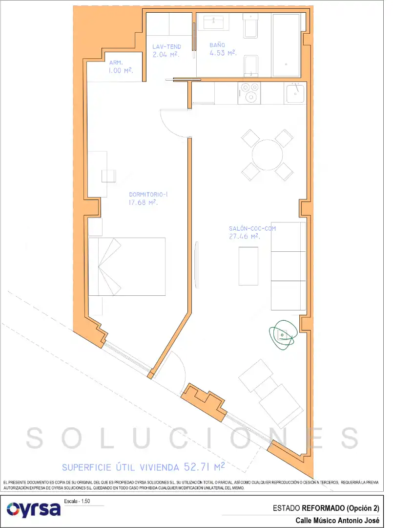 Flat for sale in Salamanca  with Air Conditioner, Heating and Parquet flooring