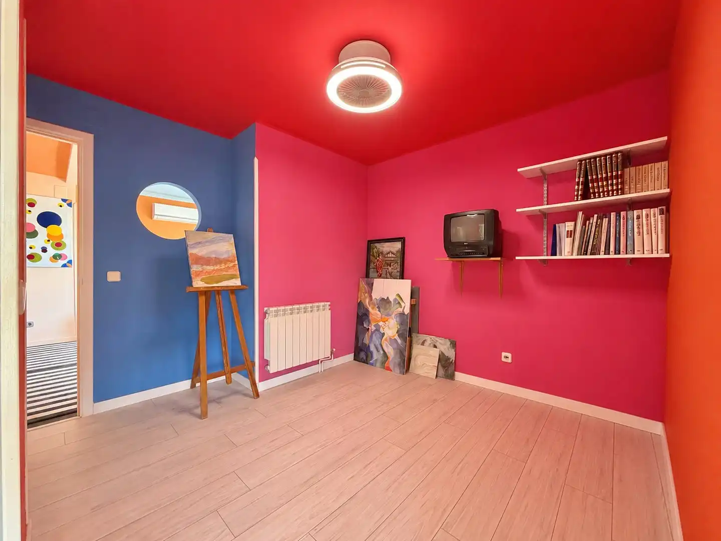 Sala d'estar de Dúplex en venda en Madrid amb Aire condicionat, Calefacció i Terrassa