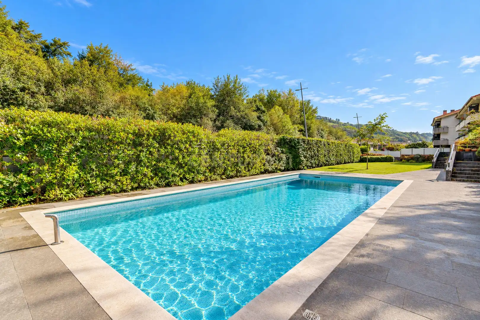 Swimming pool of Flat for sale in Orio, Gipuzkoa