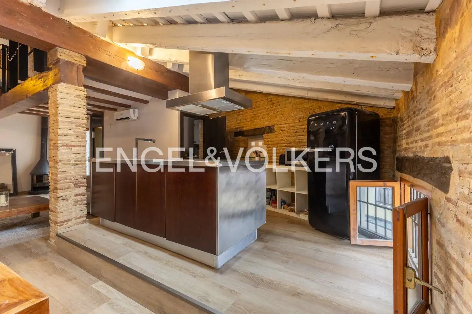 Cocina de Dúplex en venta en Valencia con Aire acondicionado, Calefacción y Balcón