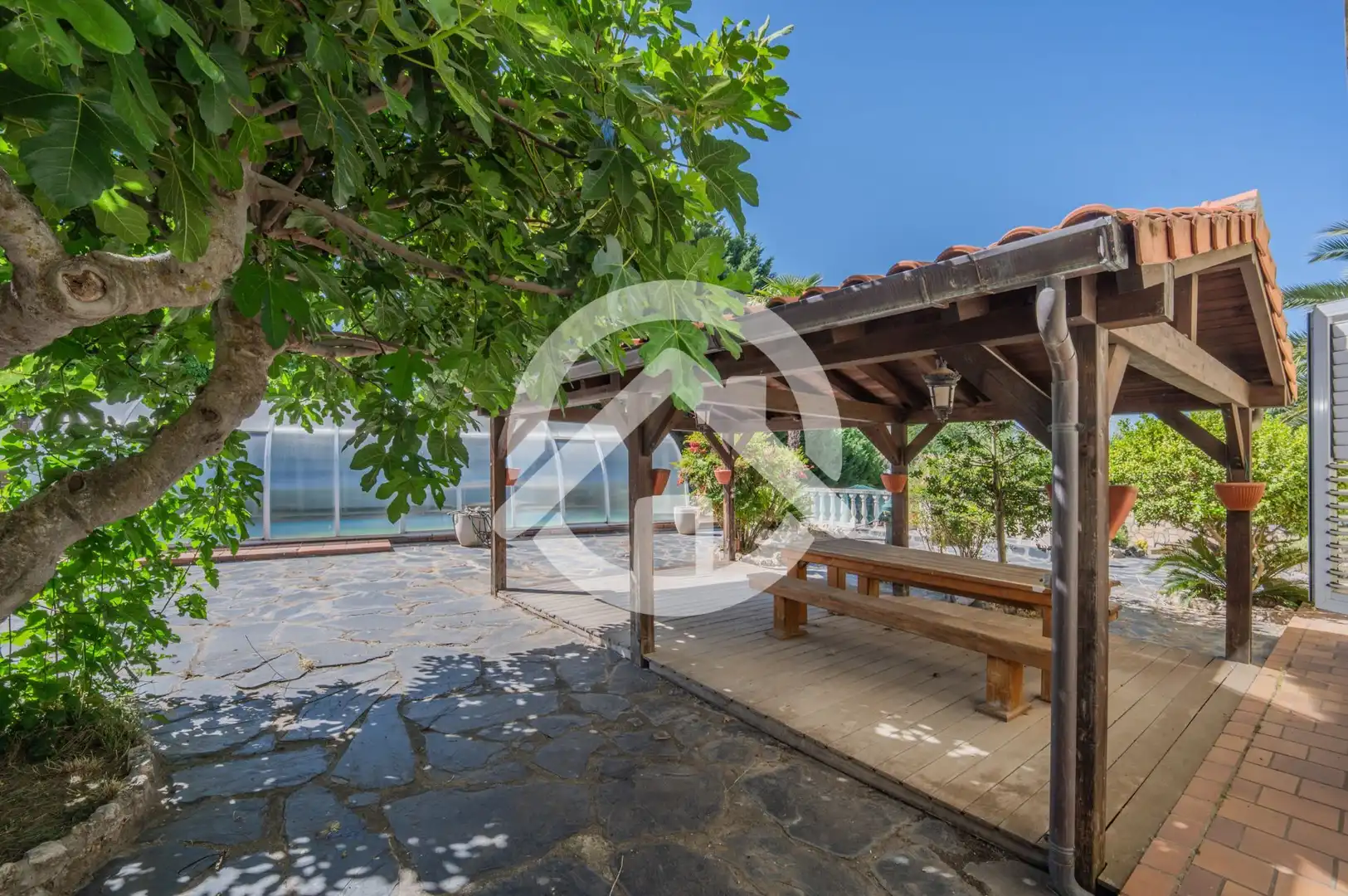 Terrassa de Casa o xalet en venda en Campo Real amb Aire condicionat, Calefacció i Jardí privat