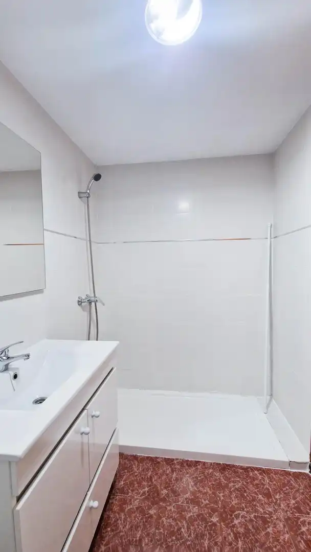 Badezimmer von Wohnung zur Miete in Badajoz mit Privatgarten, Möbliert und Balkon