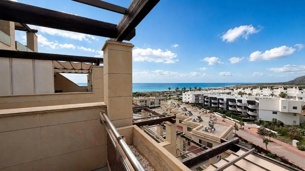 Terraza de Apartamento en venta en Elche / Elx con Aire acondicionado, Jardín privado y Terraza