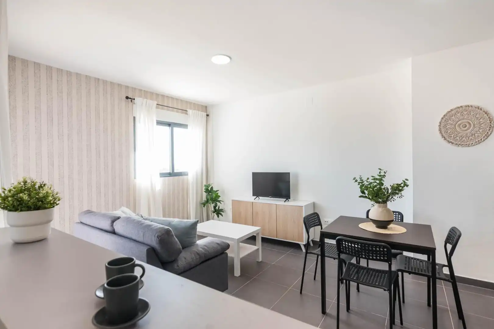 Living room of Flat for sale in Fortuna  with Air Conditioner, Heating and Terrace