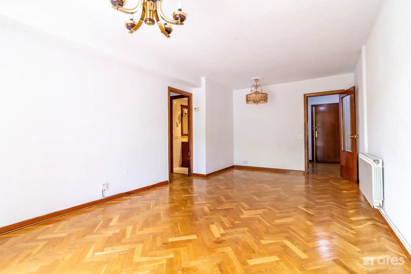 Sala de estar de Piso en venta en Alcorcón con Calefacción, Terraza y Amueblado