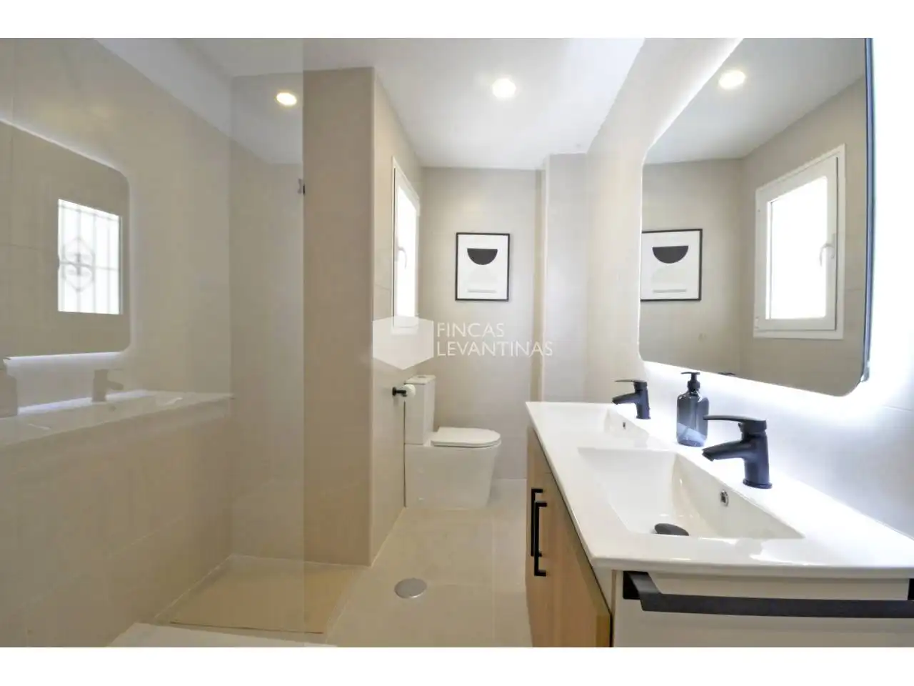 Badezimmer von Wohnung zur Miete in San Vicente del Raspeig / Sant Vicent del Raspeig mit Möbliert und Balkon