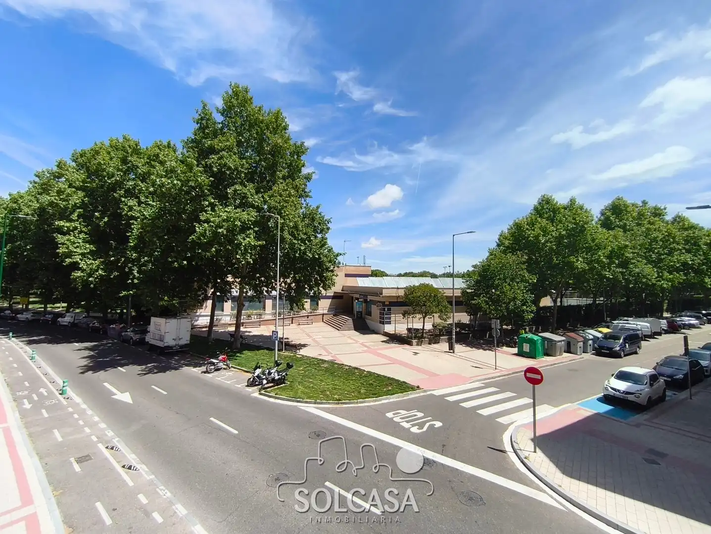 Exterior view of Flat for sale in Valladolid  with Heating, Parquet flooring and Balcony