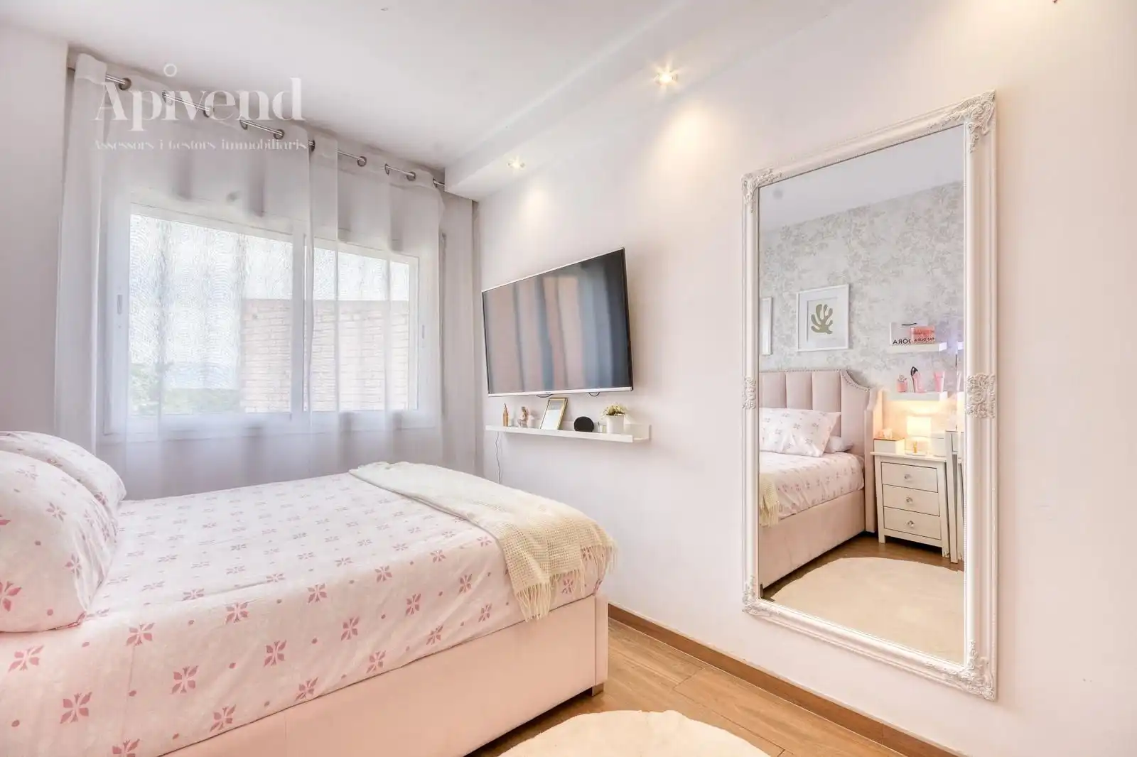 Bedroom of Flat for sale in Figueres  with Air Conditioner and Terrace