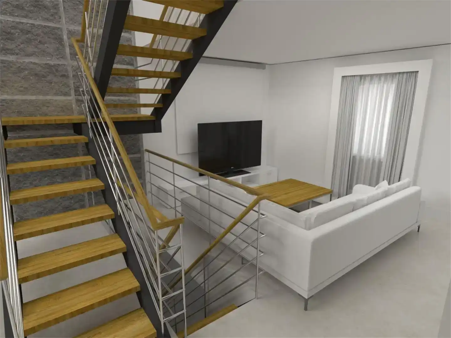 Sala d'estar de Casa o xalet en venda en San Martín de Rubiales
