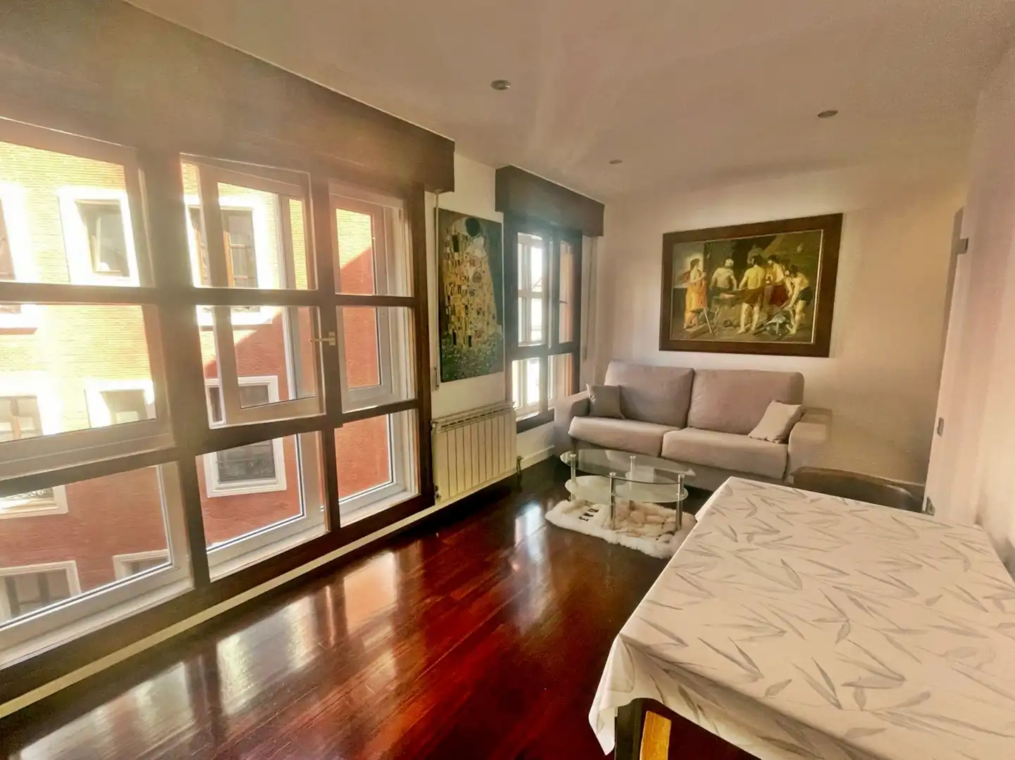 Sala de estar de Piso de alquiler en Santander con Calefacción