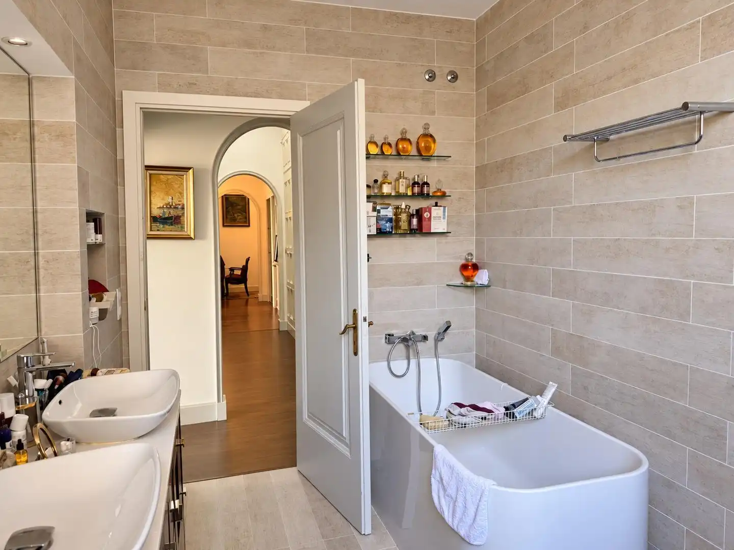 Badezimmer von Wohnungen zum Verkauf in Figueres mit Privatgarten und Abstellraum