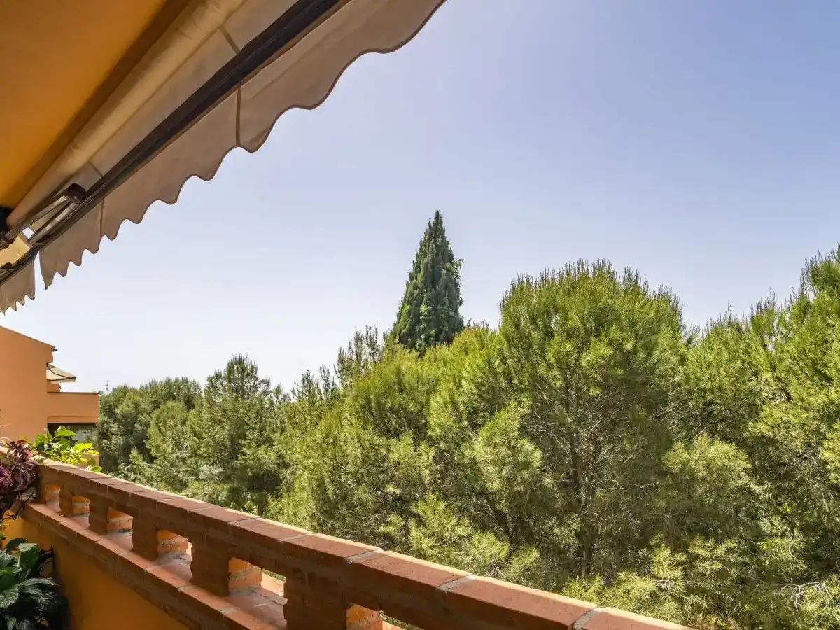Terrassa de Apartament en venda en Marbella amb Aire condicionat i Piscina