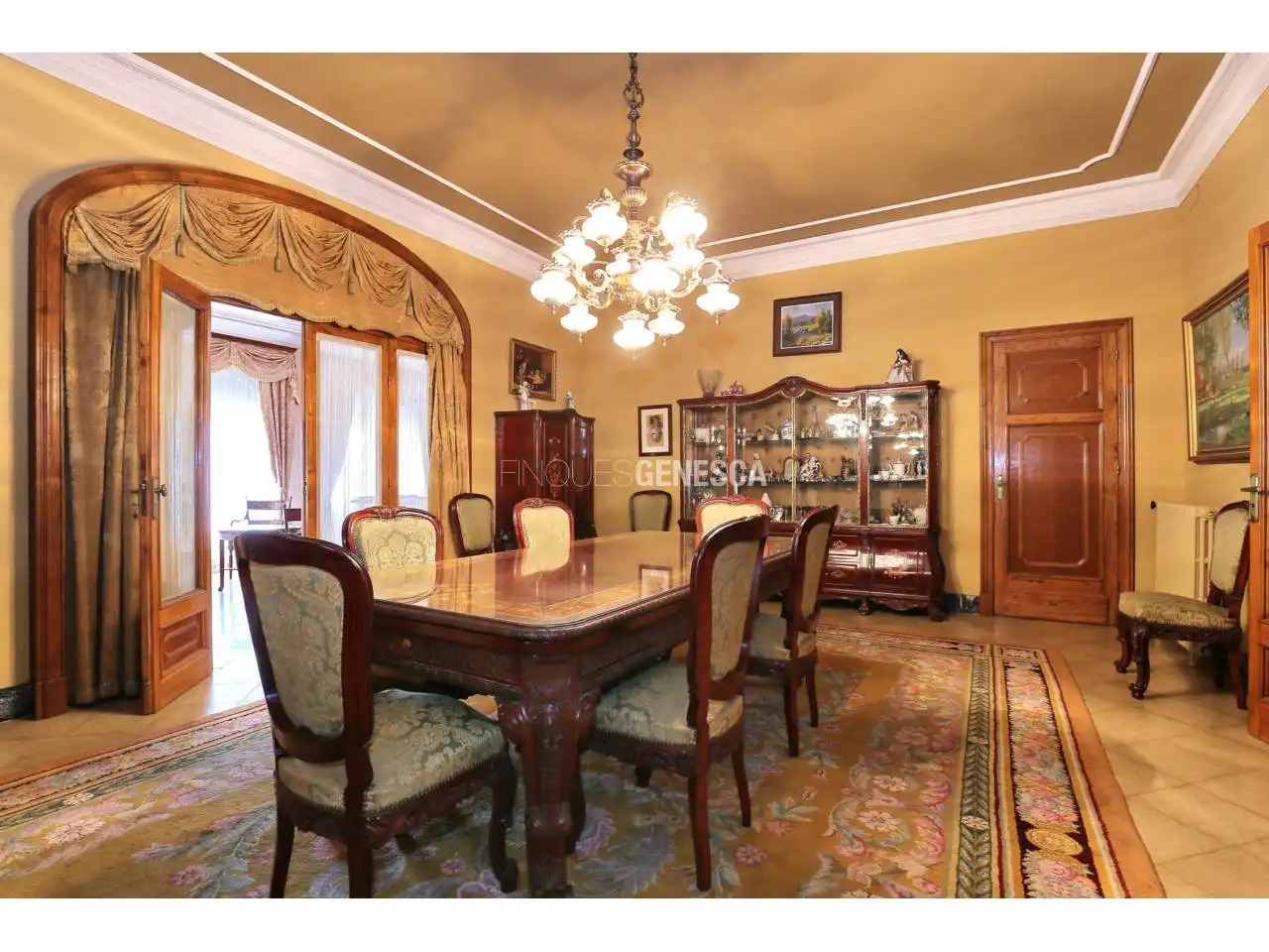 Comedor de Casa o chalet en venta en Terrassa con Aire acondicionado, Calefacción y Jardín privado